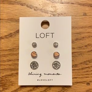 Loft stud earrings